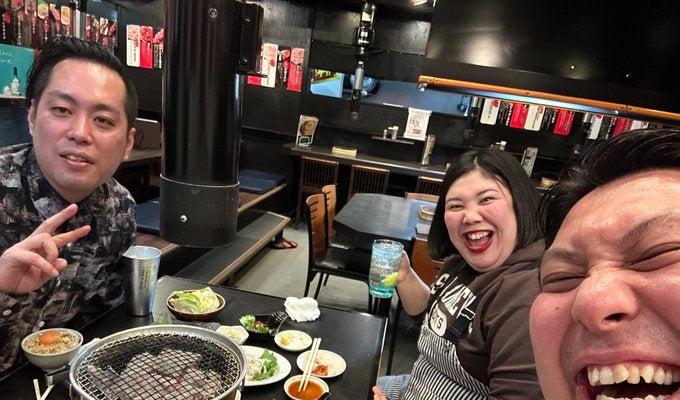 「すっごい食べた！」レインボー・ジャンボたかお　120％の笑顔で焼き肉を楽しむ！！可愛すぎると話題に