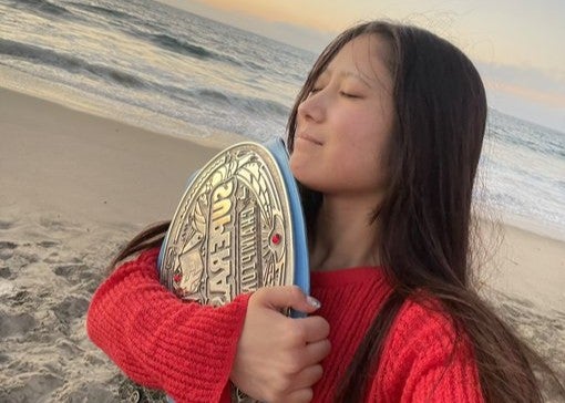 女子プロレスラー・駿河メイが帰国を報告　次の海外遠征への意気込みも