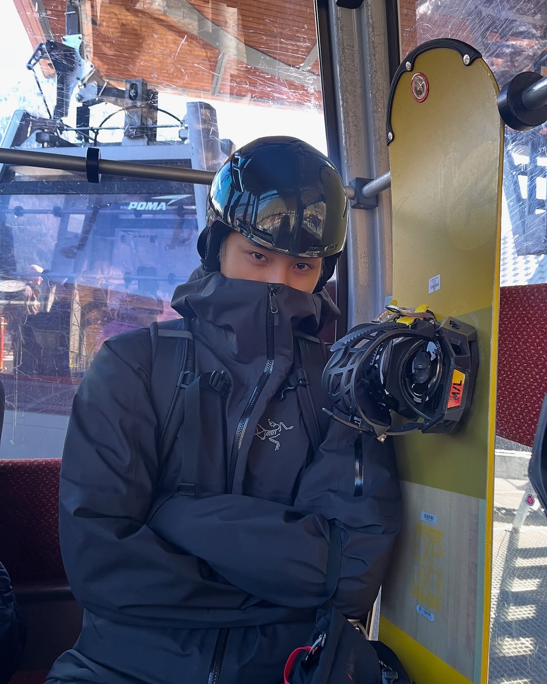 人気韓国アイドルが絶景とスリルを同時に体験！ゴンドラからの雪山へ！？