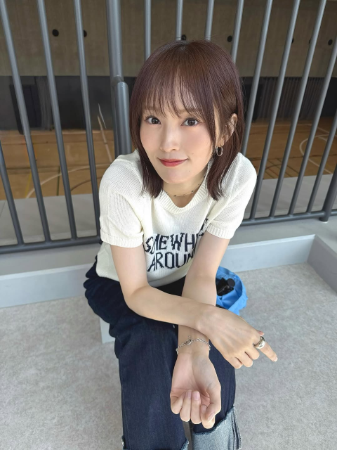 爆走サイクリング後の山本彩、激カワお澄ましスマイルショット投稿も「#涼しい顔して #足プルプル」