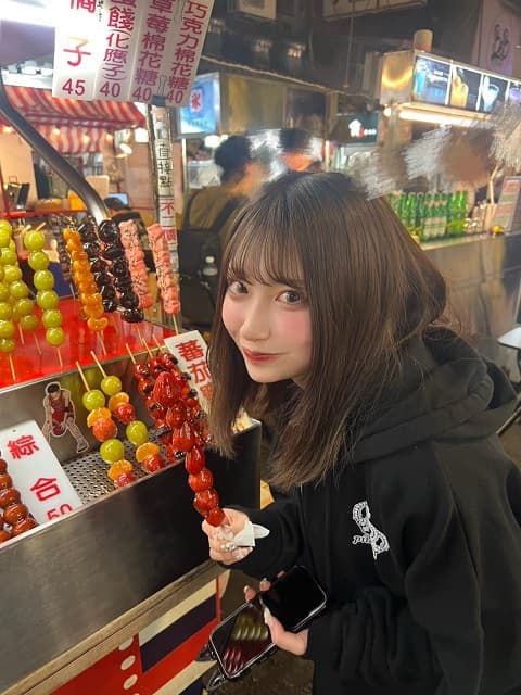 CUTIE STREET 桜庭遥花が台湾で推しを発見!?ルンルン2ショットが可愛すぎてファン悶絶！