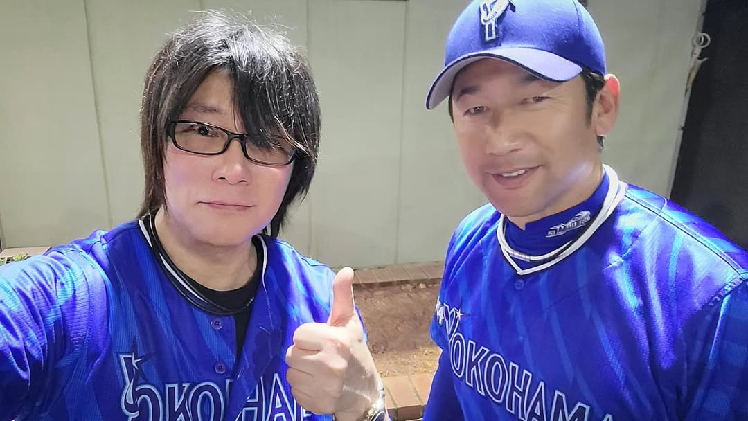 「ここからベイスターズは盛り上がる！」森川智之、三浦大輔とのツーショットに反響