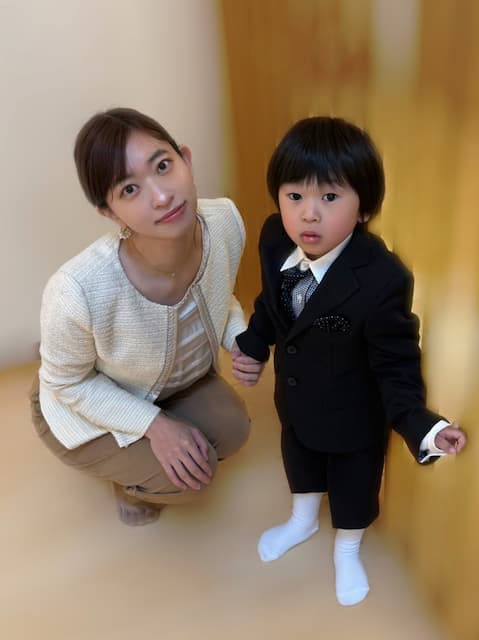 「新しい保育園の入園式でした」女子ゲーマー・倉持由香が息子の入園を報告