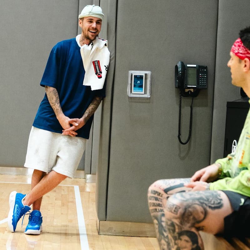 ジャスティン・ビーバーがバスケの特訓！