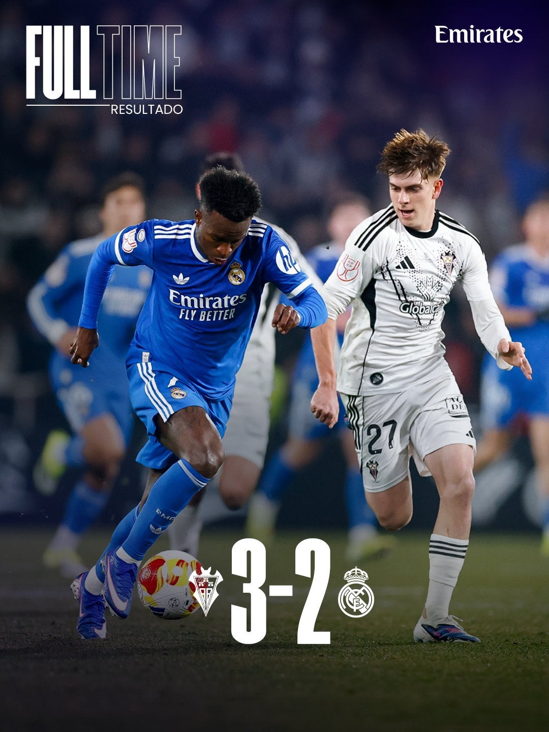 レアル・マドリー、衝撃の国王杯敗退　シャビ・アロンソ退任後初戦で2部アルバセテに敗れる