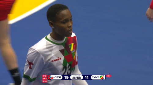 【ハンドボール】第26回女子世界選手権グループH チェコ vs. コンゴ