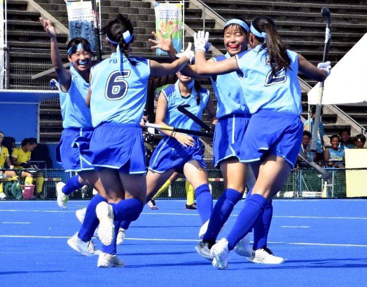 ホッケー女子で前回王者の丹生、４年連続で決勝進出…手塚怜香主将「暑さに負けない走り見せられた」