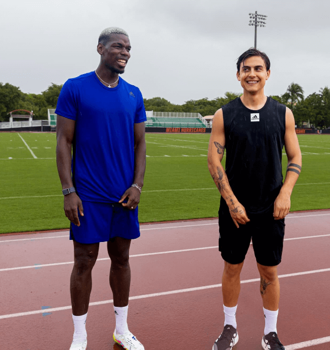 「セリエAが君を待ってるよ」ディバラ、旧友ポグバとの2ショット公開