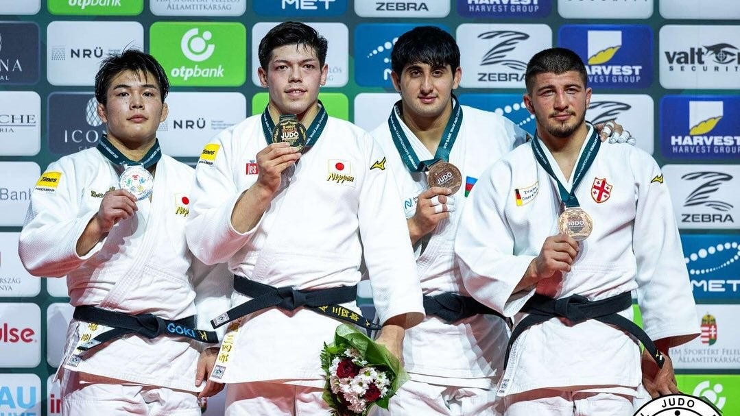 村尾三四郎が男子90kg級で世界王者に　混合団体戦も意欲「さらに強さを求め頑張ります」