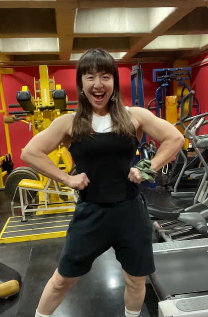 「笑顔が素敵すぎ」レスリング選手・浜口京子が筋トレの成果をSNSにアップ