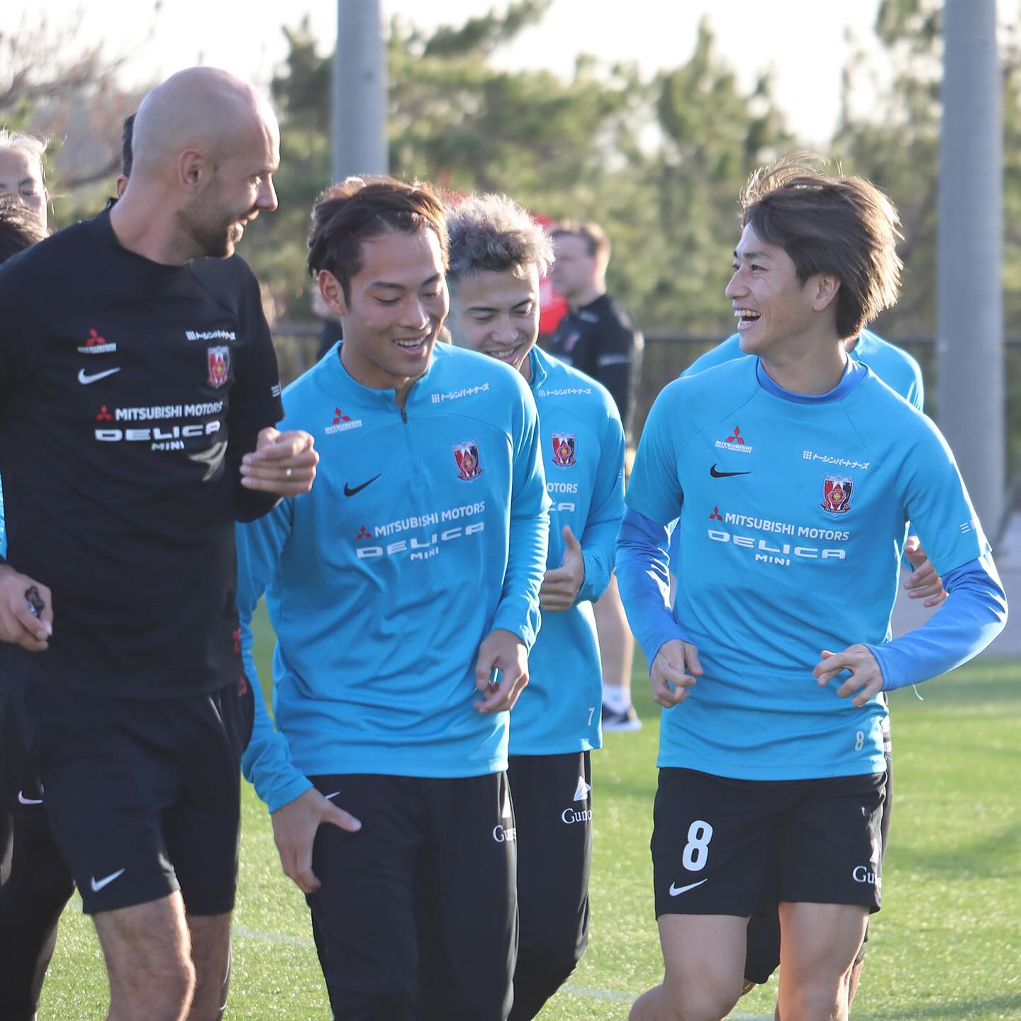 浦和レッズが新シーズンに向けて沖縄キャンプを開始