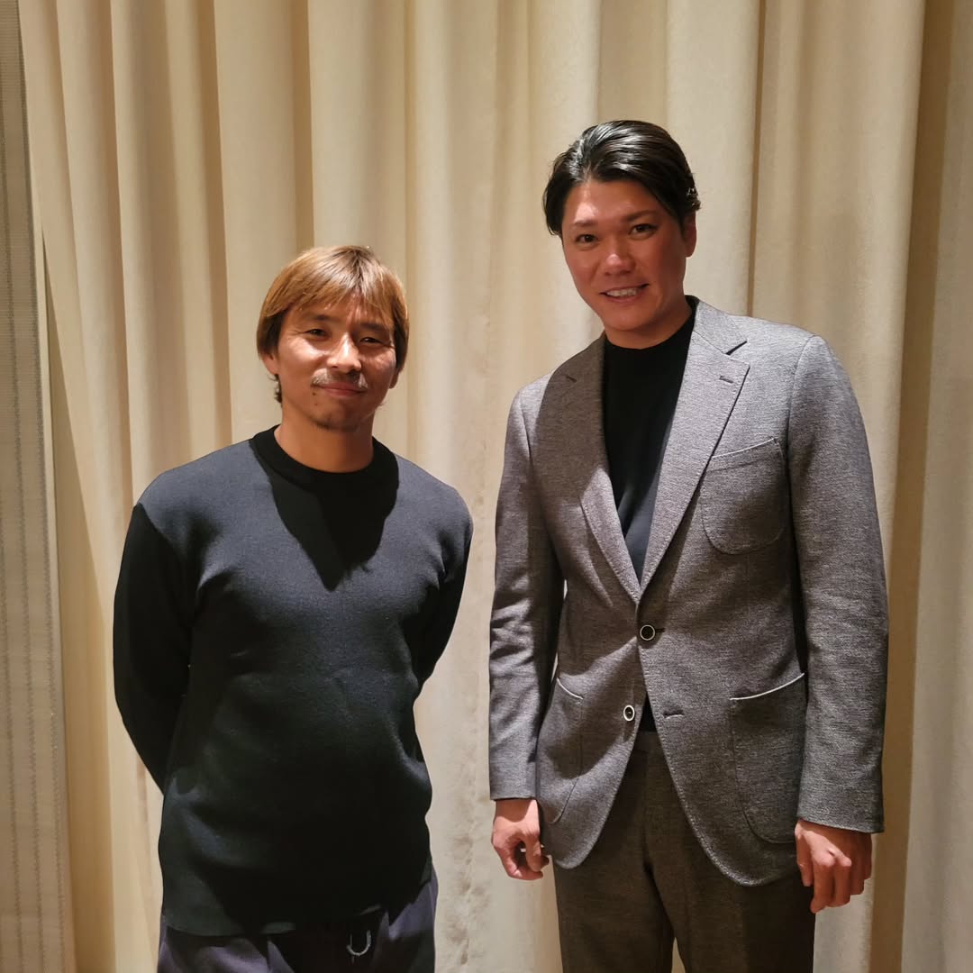 坂本勇人×乾貴士 サプライズ訪問にファン歓喜