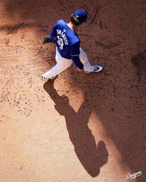 ドジャース公式が公開した山本由伸の姿に「待ってました、お帰りなさい💙」「Let's Go由伸💙