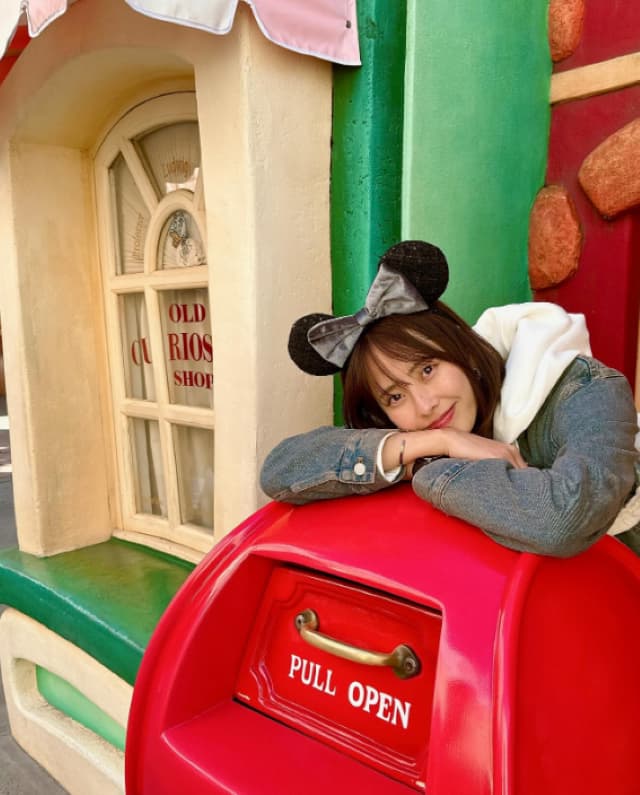 「素敵すぎて泣いた」女子バレー・吉岡可奈がディズニーを満喫