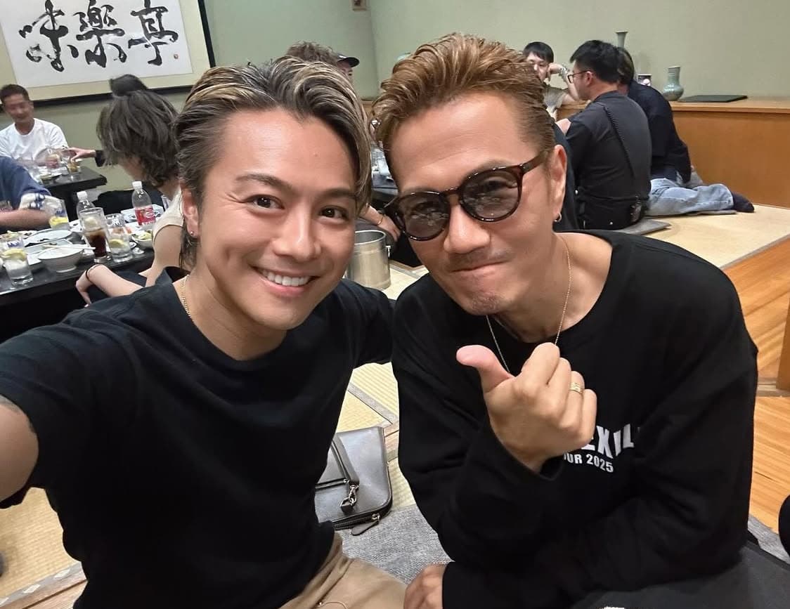 EXILE TAKAHIRO & ATSUSHI、顔寄せ笑顔2ショットに感動の嵐！「この姿を待ってました」「すごい嬉しい」