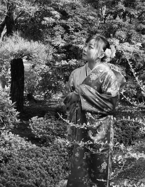 宮田笙子　成人式にむけ振り袖ショットを公開！