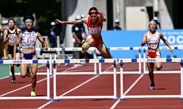 立命館慶祥の畠山このみ、４００障害も制し２冠…本職での快勝に「本当にうれしい」