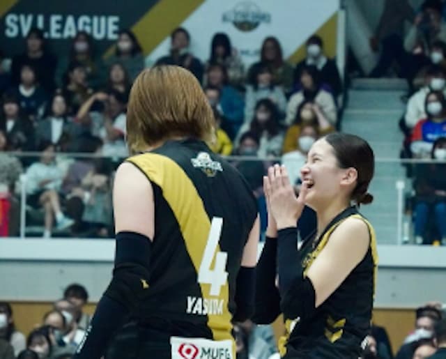 中島咲愛、SVリーグ・オールスターを振り返る「試合中なのにめちゃめちゃ笑顔」