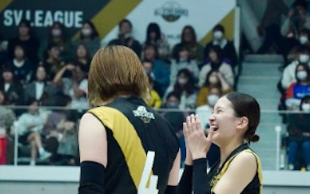 中島咲愛、SVリーグ・オールスターを振り返る「試合中なのにめちゃめちゃ笑顔」