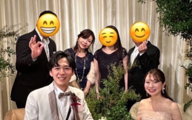 ハイヒール・モモコ、仲良しの友人の姪っ子の披露宴で祝福のメッセージ