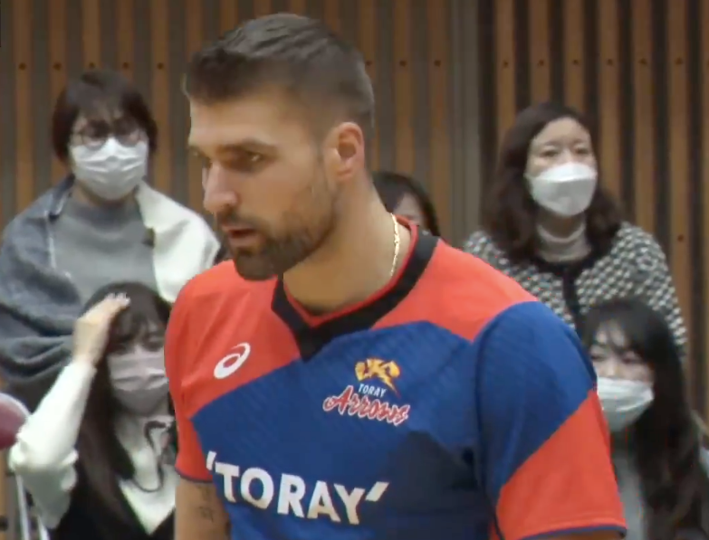 Ｖリーグ男子　東レアローズ  vs. VC長野トライデンツ 2022/1/22【ハイライト】