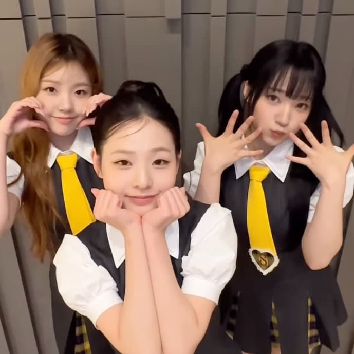 UNIS、年少メンバー3人による可愛いダンス動画