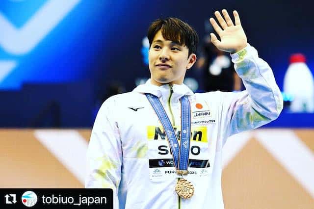瀬戸大也が400m個人メドレーで銅メダル🥉6大会連続のメダル獲得を報告