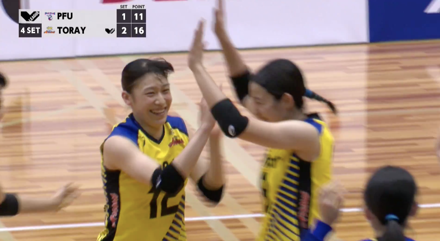 Ｖリーグ女子　PFUブルーキャッツ vs.東レアローズ 2021/11/13【ハイライト】