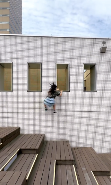 忍者!?スパイダーマン!?実力派パルクール女子アスリート・今福心椛、ファン絶賛の演技ムービーが話題に！