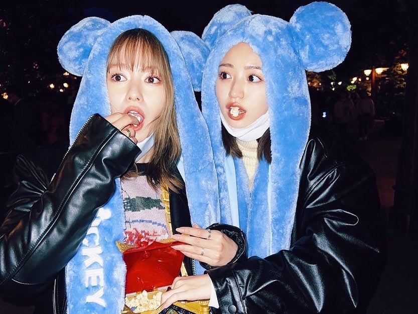 これぞ美の暴力！野々村真の長女・香音、山本舞香とクリスマス🎄ディズニーデート🐭