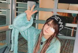 田中れいな、眼帯もファッションに！「れーなこーで」で爽やかカジュアルを披露！