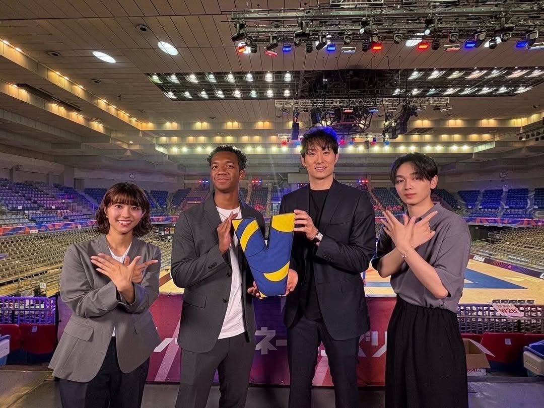 ともにツートップで日本を牽引していたあの人が、石川祐希との写真を公開「これから更に強く大きくなっていくと思います！」