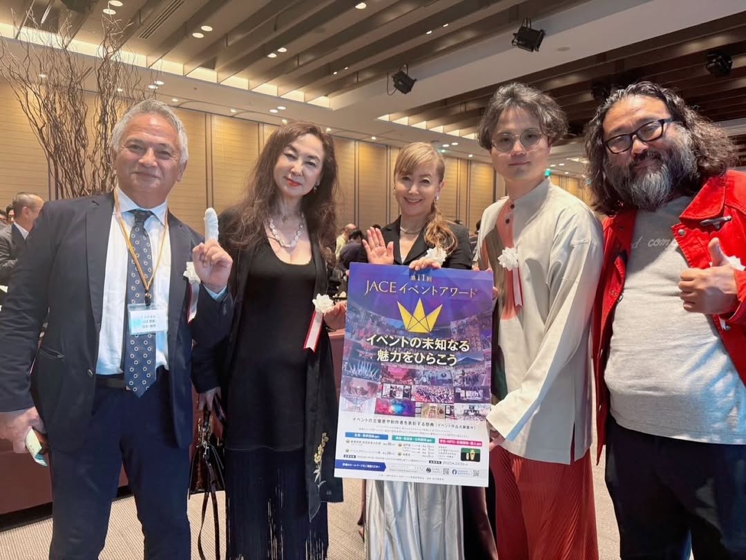 東ちづる、JACEイベントアワードの活動を報告！！