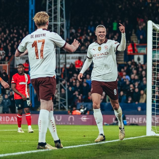 ハーランドが5得点の大暴れ！デ・ブライネも4アシストで圧勝💙🌙