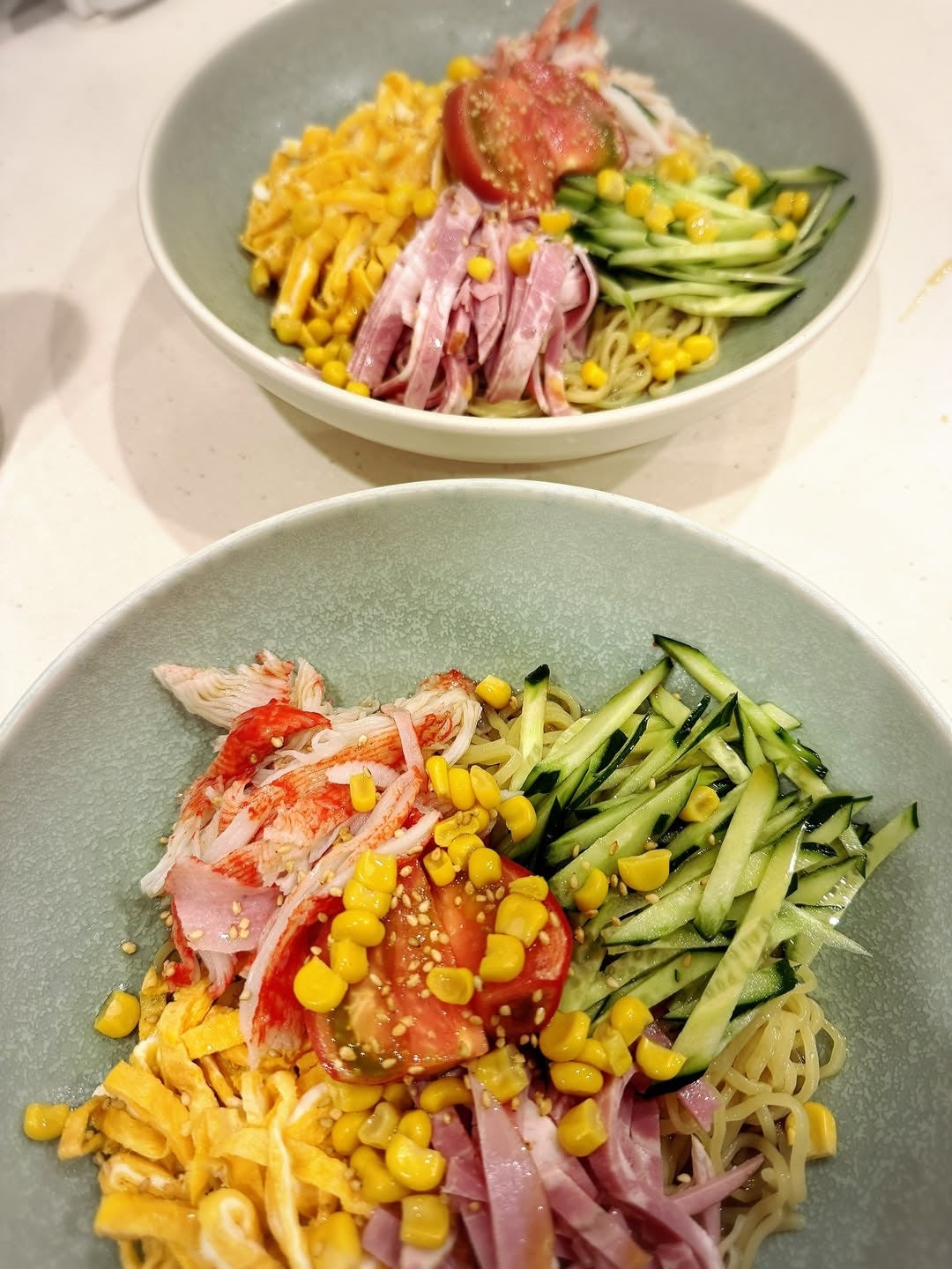 小川菜摘、この暑さに最適な冷やし中華を公開！