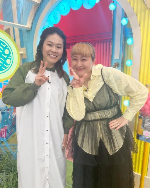 丸山桂里奈 思わぬビッグゲストに大号泣 「ピッチから降りても会えるなんて。」