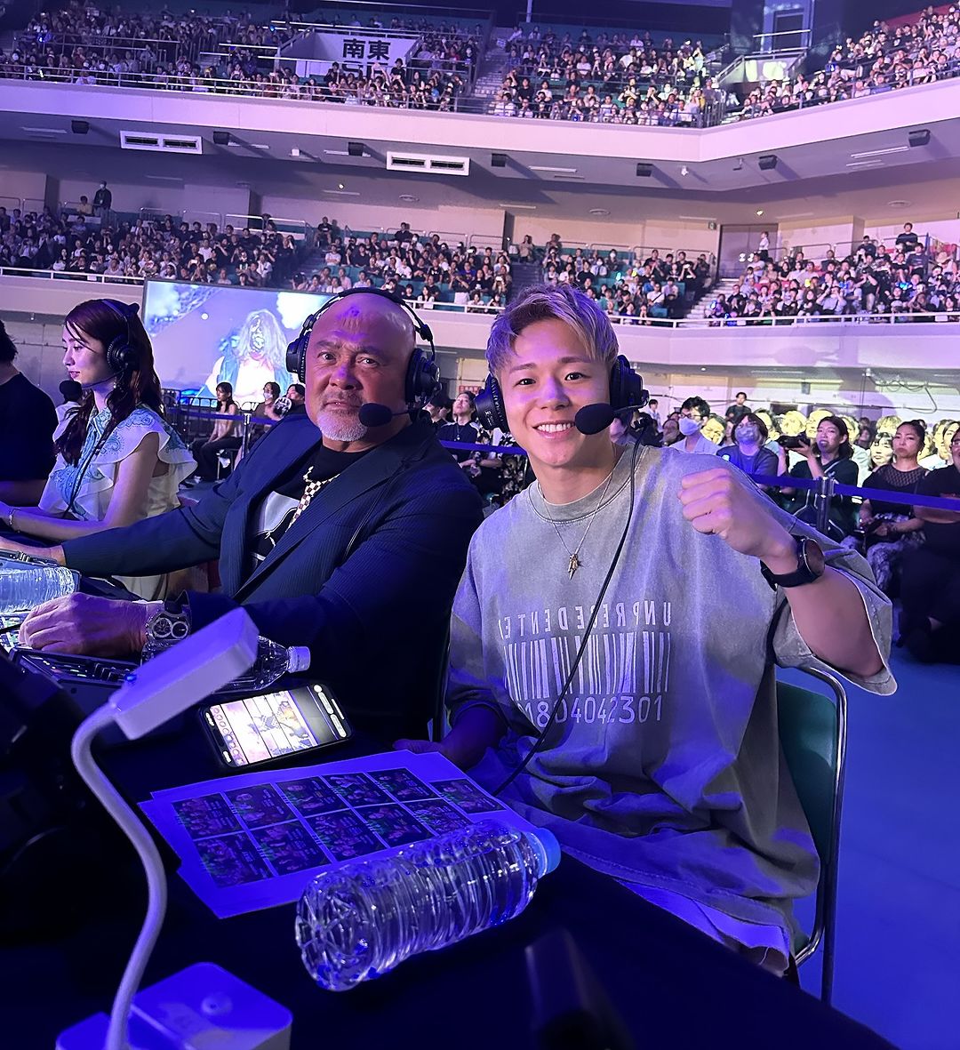 武尊 NOAH日本武道館のゲスト解説を担当！「笑顔見れてハッピー」