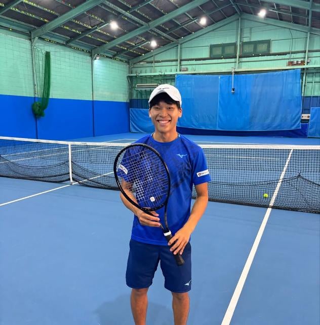 男子プロテニス・松田龍樹、新たにプリンスラケット契約！戦いの相棒登場へ