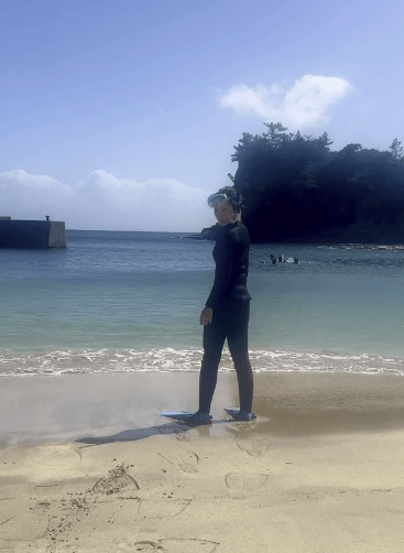 東京女子プロレス　難波小百合、世界仰天ニュースに初出演！海での過酷な撮影を乗り越える