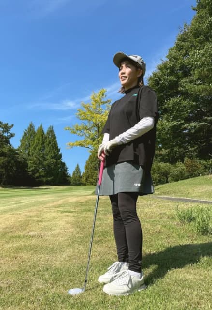 元レスリング選手 吉田沙保里 ゴルフを楽しむ！「今日も楽しい一日でした⛳️🏌️‍♀️」