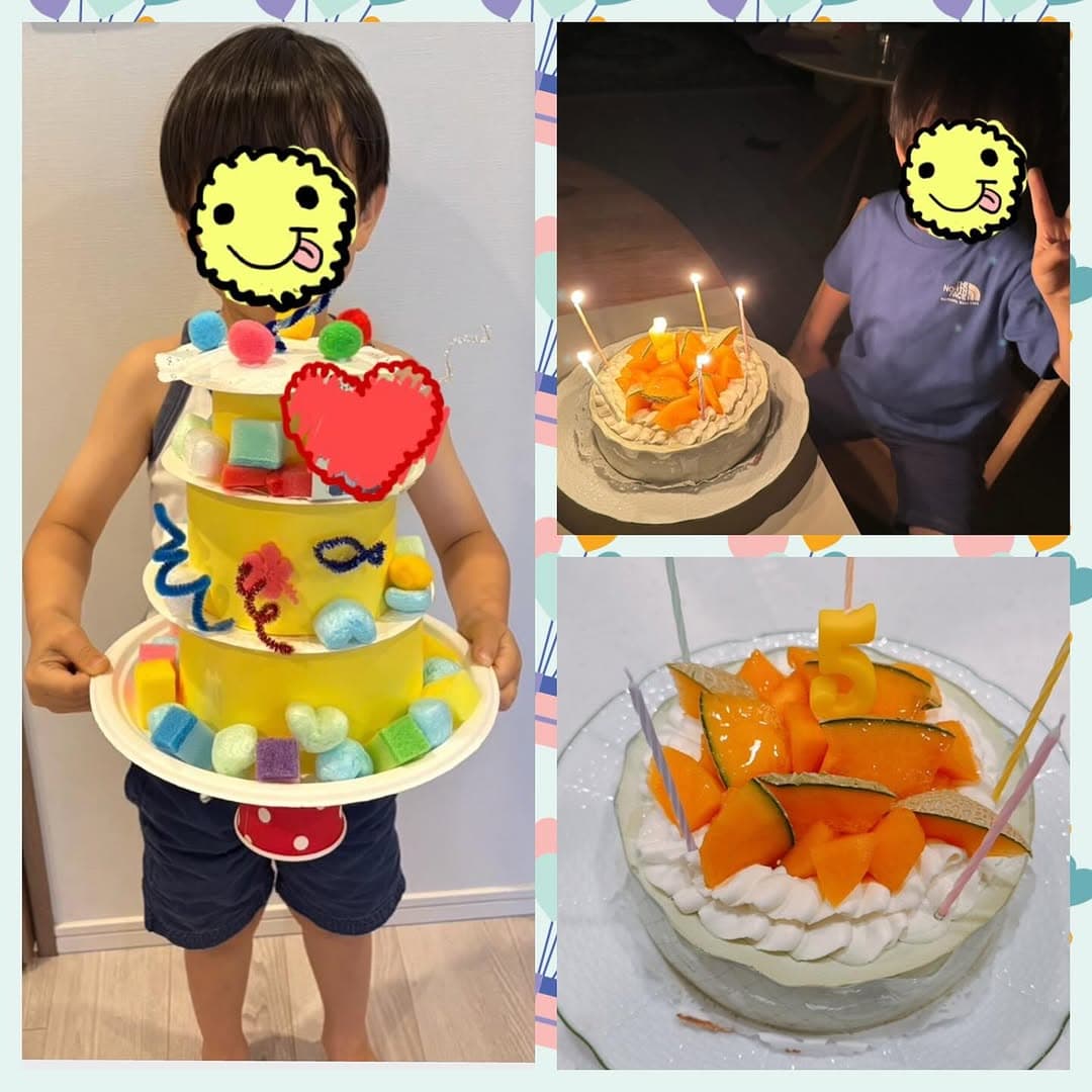 「息子の手作りケーキが凄い！」小倉優子、ハグして涙、笑って涙の誕生日を公開‼