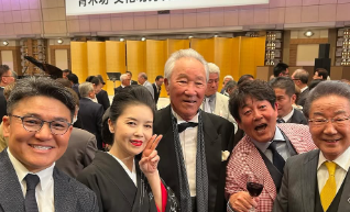 藤あや子、青木功の文化功労者顕彰を祝う会に出席 「素晴らしい祝賀会に感動」