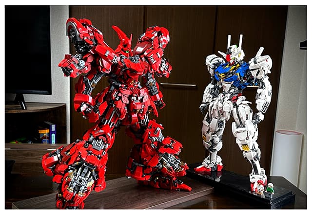 再現系レゴビルダー・セイレイ「ガンプラじゃないよ」クオリティ高すぎ！目を疑うような”レゴ”モビルスーツを公開！