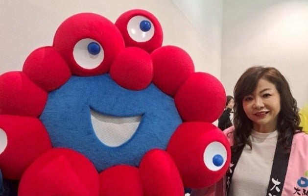 ハイヒール・モモコが大阪産（もん）PR大使として吉村知事と万博会場へ！