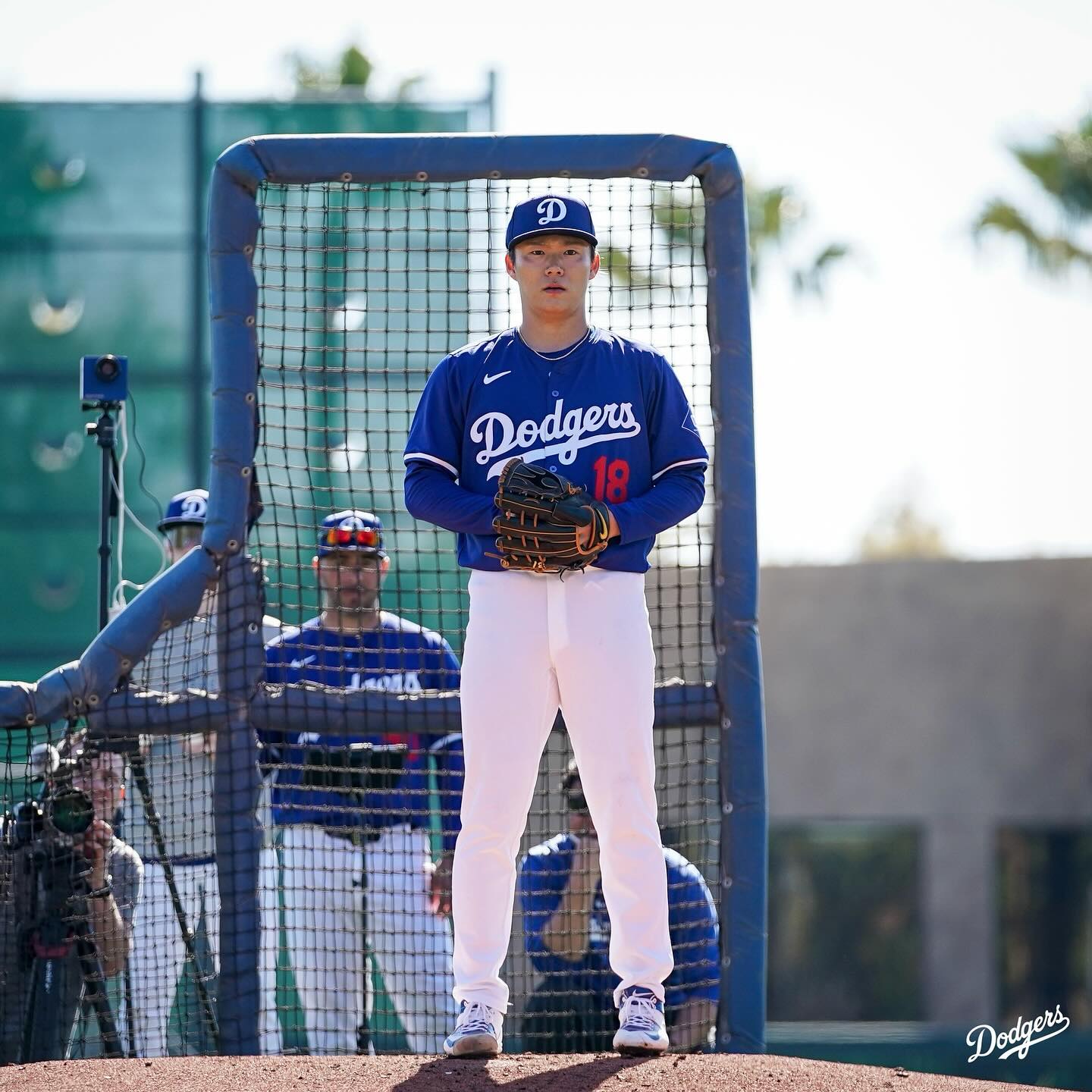 山本由伸が初ライブBPで圧巻のピッチング🔥⚾️