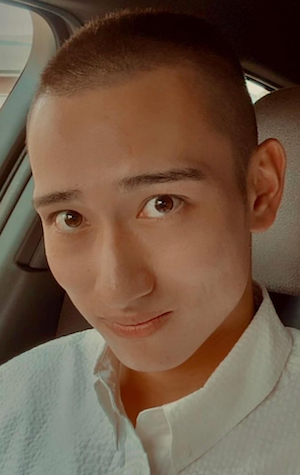 イメチェンをした中井卓大