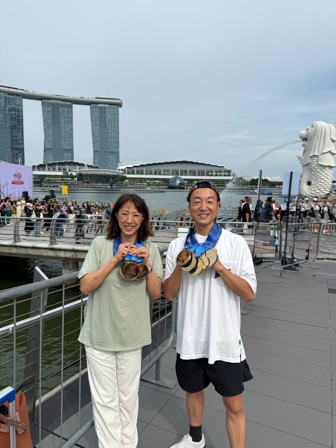 世界マスターズ水泳選手権の結果をアピール！アーティスティックスイミング・小谷実可子が4つの“金メダル”を公開！