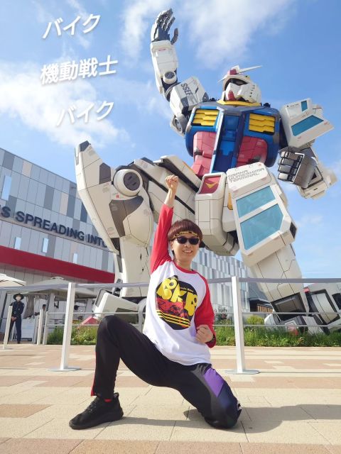 「万博いった日ィア」バイク川崎バイクが"バイク機動戦士バイク"に！？万博ウキウキショットにファンの注目集まる！