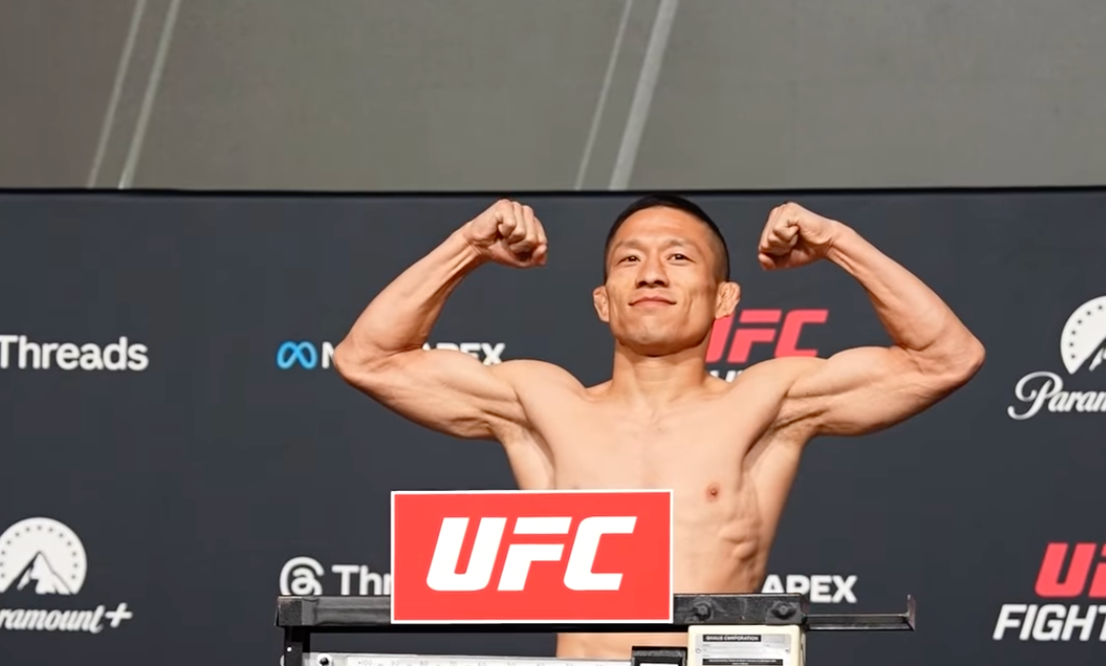 堀口恭司が計量クリア！舞台裏ショットに緊張走る