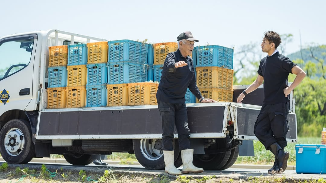 中田英寿、日本を巡る旅──砂丘らっきょうの地・鳥取を訪問